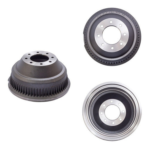 FT-09008 - TAMBOR DE FRENOS - DISCO SOLIDO TRASERO 8 BARRENOS - C-30 73-87 - C-35 88-00 - EXPRESS CARGO VAN 3500 96-02 - K-30/35 4X4 USA 88-98