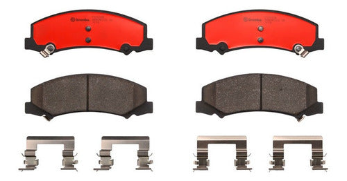 BRE-P10044N - BALATAS - BUICK LUCERNE 2008-2006 - CADILLAC DTS 2006 - CHEVROLET IMPALA 2008-2006 - MONTE CARLO 2007-2006 - BALATA DELANTERO