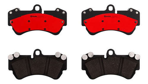 BRE-P85069N - BALATAS PORSCHE CAYENNE 2010-2008 VOLKSWAGEN TOUAREG 2010-2004 BALATA DELANTERO