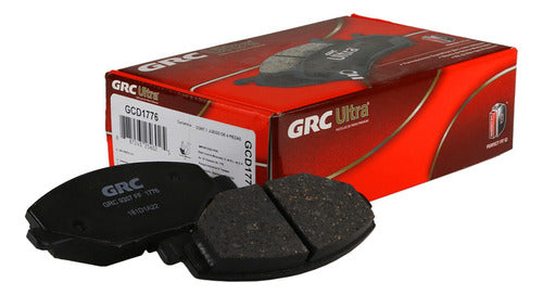 GCD1731 - BALATAS <BR> CERAMICA GRC ULTRA DELANTERA <BR> MITSUBISHI MIRAGE 15-22 <BR> DODGE ATTITUDE 15-22