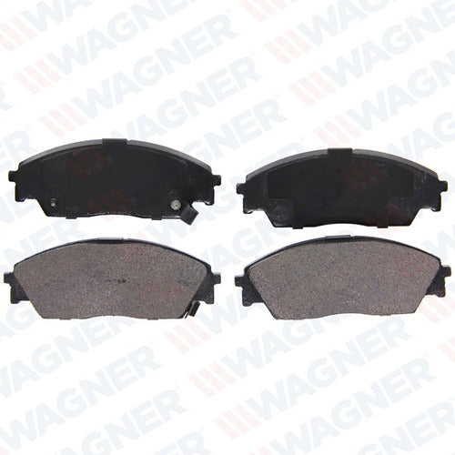 WX-373 - BALATAS <BR> SEMIMETALICA DELANTERA <BR> HONDA CIVIC 89-91 <BR> HONDA CRX 90-91 <BR> HONDA PRELUDE 88-90 <BR> HONDA VAN WAGON 88-89