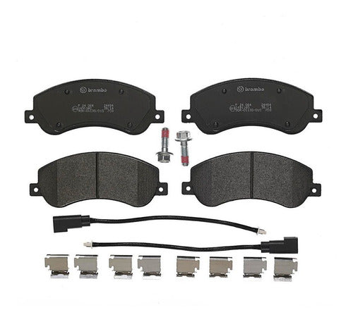BRE-P24064 - BALATAS <BR> FORD TRANSIT 2014-2007 <BR> VOLKSWAGEN AMAROK 2020-2011 <BR> BALATA DELANTERO