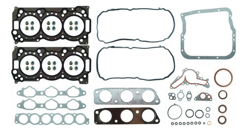 FSX-5562011 - JUEGO DE EMPAQUES MITSUBISHI OUTLANDER V6 3.0 L. 24 V. SOHC 6B31 2007-2012