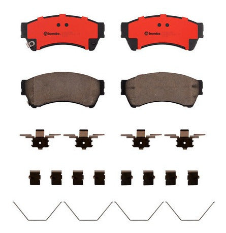 BRE-P49039N - BALATAS <BR> FORD FUSION 2012-2006 <BR> LINCOLN MKZ 2007 <BR> MAZDA 6 2013-2006 <BR> MERCURY MILAN 2007-2006 <BR> BALATA DELANTERO