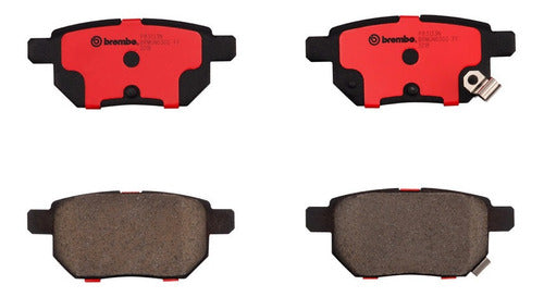 BRE-P83133N - BALATAS <BR> BAIC X25 2020-2018 <BR> TOYOTA COROLLA 2019-2009 <BR> PRIUS 2016-2015 <BR> YARIS 2018-2012 <BR> BALATA DELANTERO/TRASERO