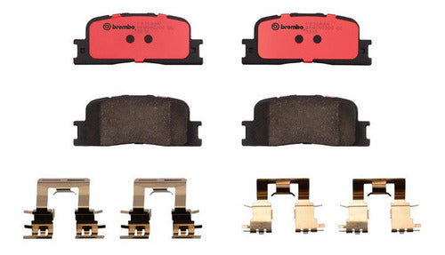 BRE-P83088N - BALATAS TOYOTA CAMRY 2006-2002 HIGHLANDER 2003-2001 BALATA TRASERO