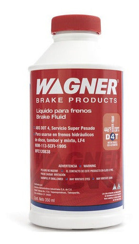 WFC-120838 - LIQUIDO CAJA 24 PIEZAS (350ML)(1/3L) TIPO DOT 4 LIQUIDO DE FRENOS