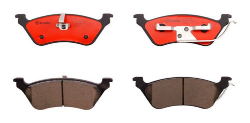 BRE-P11014N - BALATAS <BR> CHRYSLER TOWN & COUNTRY 2007-2001 <BR> VOYAGER 2008-2001 <BR> BALATA TRASERO