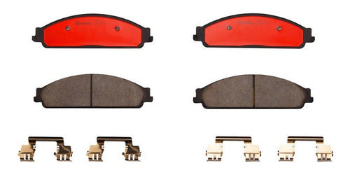 BRE-P24120N - BALATAS - FORD FIVE HUNDRED 2007-2005 - FREESTYLE 2007-2005 - TAURUS 2009-2008 - MERCURY MONTEGO 2007-2006 - BALATA DELANTERO