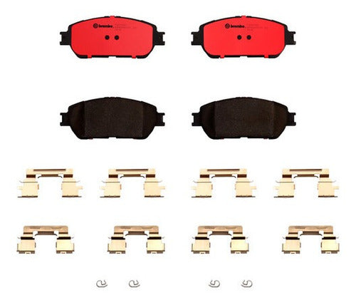 BRE-P83105N - BALATAS <BR> TOYOTA CAMRY 2006-2005 <BR> SIENNA 2010-2004 <BR> TACOMA 2015-2005 <BR> BALATA DELANTERO