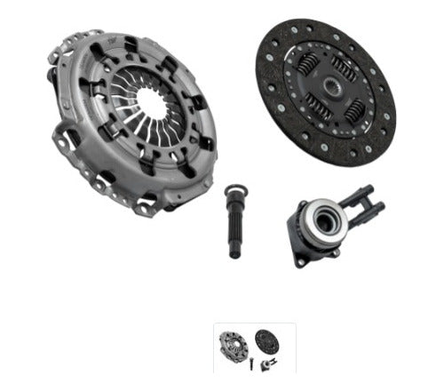 TE332834 - KIT DE CLUTCH <BR> KIT DE EMBRAGUE FORD COURIER 1.6L 01-10 <BR> FIESTA 1.6L 04-10 <BR> IKON 1.6L 01-07 <BR> KA 1.6L 01-08