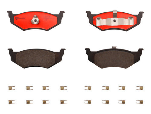 BRE-P18015N - BALATAS <BR> CHRYSLER 300M 2003 <BR> CONCORDE 1999-1998 <BR> PT CRUISER 2008 <BR> DODGE NEON 2005-2003 <BR> BALATA TRASERO