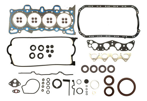 FSX-3540085-1 - JUEGO DE EMPAQUES - HONDA CIVIC DEL SOL L4 1.6 L. SOHC 16 V. SOHC D16/Y5Y7Y8 1996-1997 - HONDA CIVIC L4 1.6 L. SOHC 16 V. SOHC D16/Y5Y7Y8 1996-2000