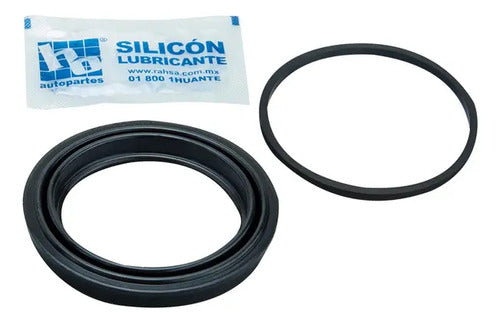 HO-R212B - KIT DE SELLO DEL PISTÓN DEL CALIPER DE FRENO DE DISCO  PARA DODGE DAKOTA 1995-1999