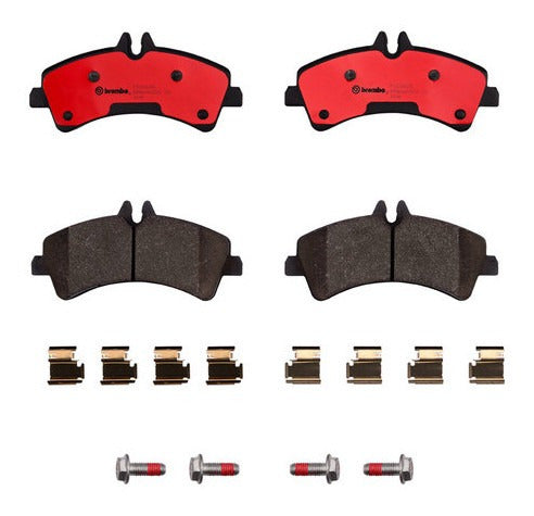 BRE-P50060N - BALATAS - MERCEDES-BENZ SPRINTER 2008-2004 - SPRINTER 2019-2010 - V250 2019-2017 - VOLKSWAGEN CRAFTER 2018-2016 - CRAFTER VAN 2018-2008 - BALATA TRASERO