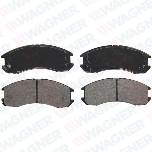 WX-399 - BALATAS SEMIMETALICA DELANTERA FORD PROBE 89-92 MAZDA 626 88-92 MAZDA MX-6 88-92