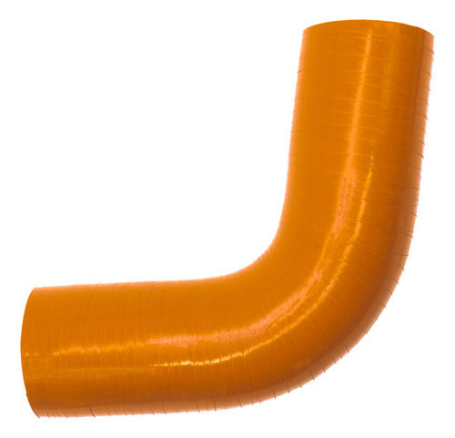 CAU-882019 - SILICONA CODO 90 D.I. 2 1/16 IN (57 MM) LARGO 15 X 15 CM