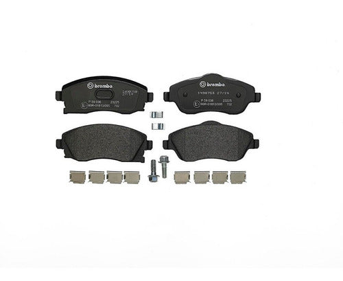 BRE-P59036 - BALATAS CHEVROLET CORSA 2008-2002 TORNADO 2019-2004 BALATA DELANTERO
