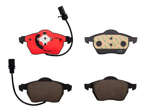 BRE-P85085N - BALATAS - AUDI A4 2009-2001 - A4 QUATTRO 2006-2002 - A6 2004-2000 - A6 QUATTRO 2004-2000 - A8 QUATTRO 2000-1999 - VOLKSWAGEN PASSAT 2005-1998 - BALATA DELANTERO