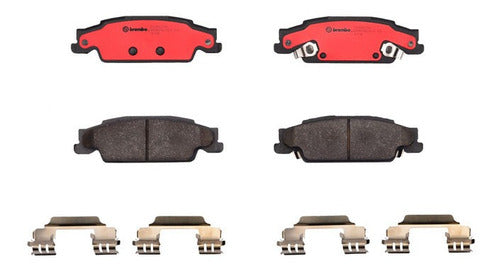 BRE-P09007N - BALATAS <BR> CADILLAC CTS 2005-2003 <BR> PONTIAC GRAND PRIX 2008-2005 <BR> BALATA TRASERO