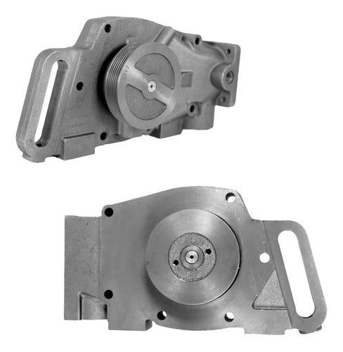 B-726 - BOMBA DE AGUA - FORD F-800 6.6L 6 CIL L 1987-1991 - FORD F-800 7.8L 6 CIL L 1986-1992 - FORD F-800 8.3L 6 CIL L 1992-1992 - POLEA MULTIRRANURADA E IMPULSOR DE (4 1/2 PULGADAS)