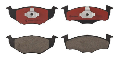 BRE-P85025N - BALATAS <BR> VOLKSWAGEN DERBY 2000-1997 <BR> GOL 2011-2009 <BR> GOLF 1999-1996 <BR> GOL SEDAN 2011-2010 <BR> BALATA DELANTERO