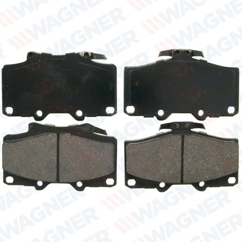 WD-611 - BALATAS <BR> CERAMICA DELANTERA <BR> TOYOTA 4 RUNNER 92-00 <BR> TOYOTA T100 94-98