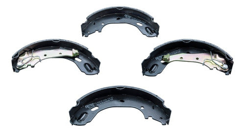 OW-1740-ZV - ZAPATA DE FRENOS <BR> ESTANDAR VULCANIZADO <BR> DIAMETRO 260.6 MM 10.262 IN <BR> NISSAN NP 300 2009-2015