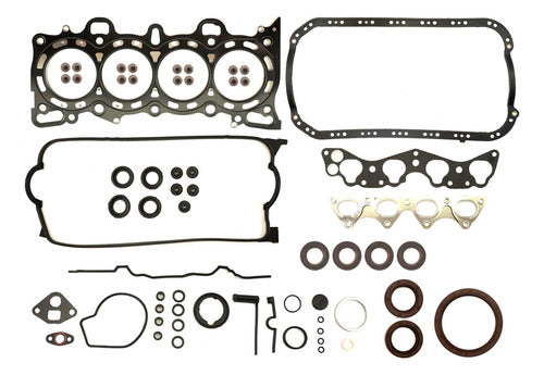 FSX-3540085 - JUEGO DE EMPAQUES - HONDA CIVIC DEL SOL L4 1.6 L. SOHC 16 V. SOHC D16/Y5Y7Y8 1996-1997 - HONDA CIVIC L4 1.6 L. SOHC 16 V. SOHC D16/Y5Y7Y8 1996-2000