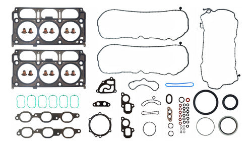 FSX-3062139 - JUEGO DE EMPAQUES - CHEVROLET SILVERADO 1500 V6 4.3 L. ECOTEC 12 V. OHV LV3 2014-2018 - GMC SIERRA 1500 V6 4.3 L. ECOTEC 12 V. OHV LV3 2014-2018