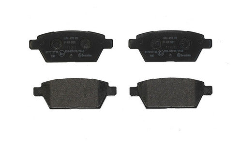 BRE-P49051 - BALATAS <BR> FORD FUSION 2012-2006 <BR> LINCOLN MKZ 2007 <BR> MAZDA 6 2013-2006 <BR> MERCURY MILAN 2007-2006 <BR> BALATA TRASERO