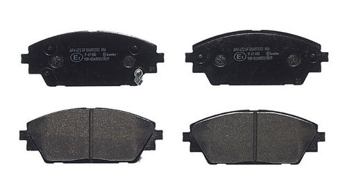 BRE-P49050 - BALATAS <BR> MAZDA 3 2018-2014 <BR> CX-3 2021-2016 <BR> CX-30 2022-2020 <BR> BALATA DELANTERO