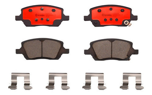 BRE-P10035N - BALATAS - BUICK TERRAZA 2007-2005 - CHEVROLET UPLANDER 2008-2005 - PONTIAC MONTANA 2005 - SATURN RELAY 2007-2005 - BALATA TRASERO