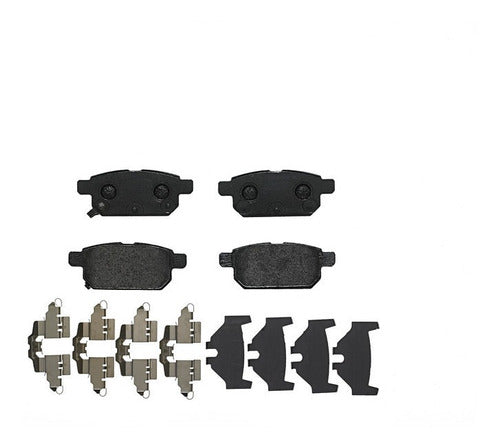 BRE-P79029 - BALATAS <BR> SUZUKI BALENO 2022-2021 <BR> S-CROSS 2018-2014 <BR> SWIFT 2023-2013 <BR> VITARA 2018-2016 <BR> BALATA TRASERO
