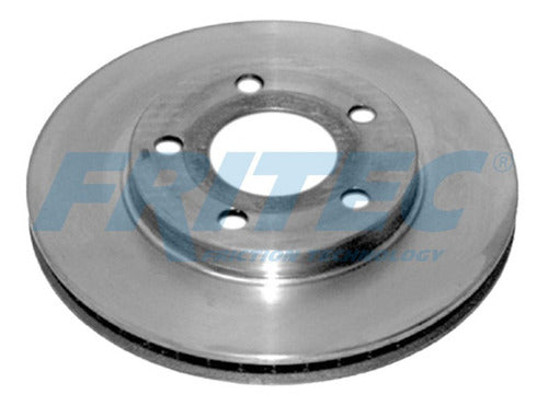 FR-09043 - DISCO Y ROTOR DE FRENOS DISCO VENTILADO DELANTERO 5 BARRENOS MALIBU 97-03 GRAND AM 99-04