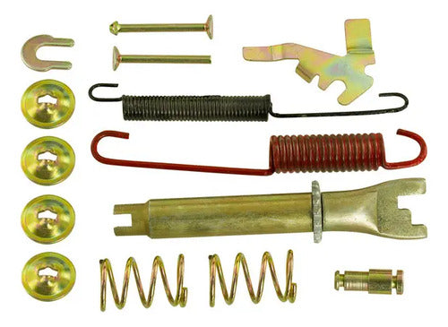HO-KT305R - KIT DE HARDWARE DE FRENO DE TAMBOR TRASERO DERECHO PARA FORD ESCORT 1981-1990