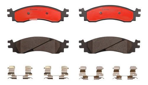 BRE-P24136N - BALATAS <BR> FORD EXPLORER 2010-2006 <BR> EXPLORER SPORT TRAC 2010-2007 <BR> MERCURY MOUNTAINEER 2007-2006 <BR> BALATA DELANTERO