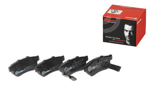 BRE-P28025 - BALATAS <BR> HONDA CITY 2013-2010 <BR> CIVIC 1995-1992 <BR> CIVIC 2000-1999 <BR> FIT 2014-2009 <BR> BALATA TRASERO