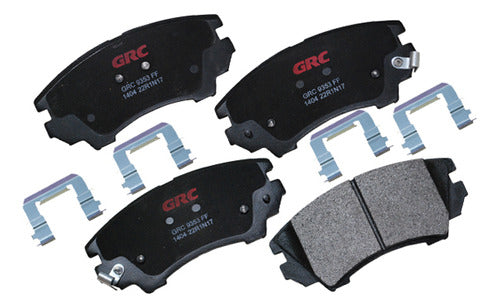 GMD1404 - BALATAS <BR> SEMIMETALICA GRC ULTRA DELANTERA <BR> CHEVROLET CAMARO 36L 10-12
