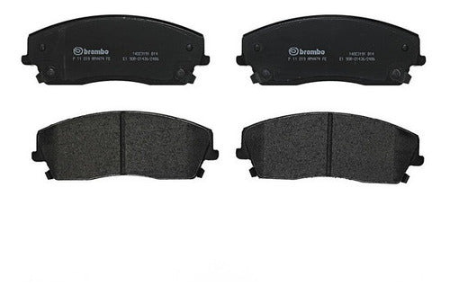 BRE-P11019 - BALATAS <BR> CHRYSLER 300 2008-2005 <BR> DODGE CHALLENGER 2016-2015 <BR> CHARGER 2012-2006 <BR> MAGNUM 2006-2005 <BR> BALATA DELANTERO