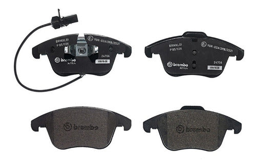 BRE-P85113X - BALATAS AUDI A4 2016-2009 A4 QUATTRO 2016-2009 BALATA DELANTERO