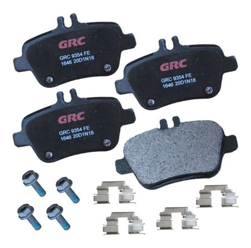 GMD1646 - BALATAS <BR> SEMIMETALICA GRC ULTRA TRASERA <BR> MERCEDES BENZ A180 13-18 <BR> CLA250 <BR> CLA250 4MATIC 16-22 <BR> B180 CGI 12-14