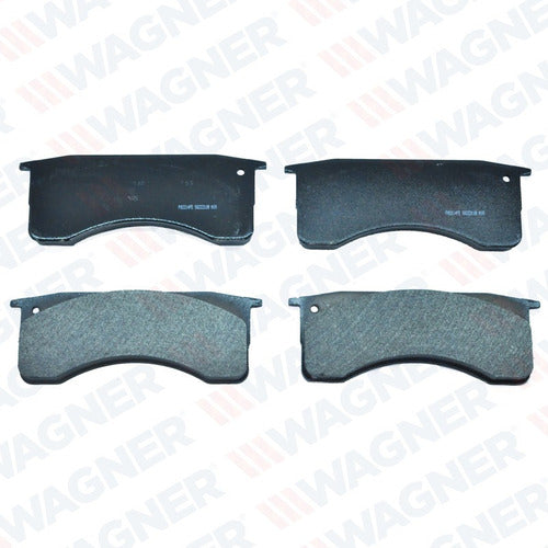WS-769 - BALATAS FIBRA DE CARBONO DELANTERA TRASERA FORD F-650 00-18 F-750 00-18