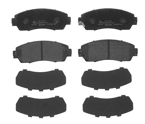 BRE-P28068 - BALATAS - ACURA RDX 2012-2007 - RDX 2020-2019 - HONDA CR-V 2016-2007 - CR-V 2020 - ODYSSEY 2017-2005 - BALATA DELANTERO