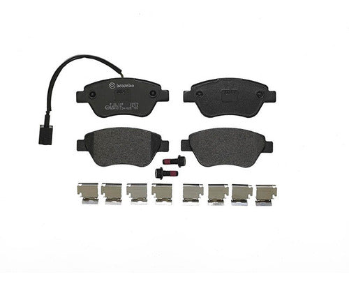 BRE-P23108 - BALATAS <BR> FIAT 500 2019-2012 <BR> PUNTO 2009-2007 <BR> BALATA DELANTERO