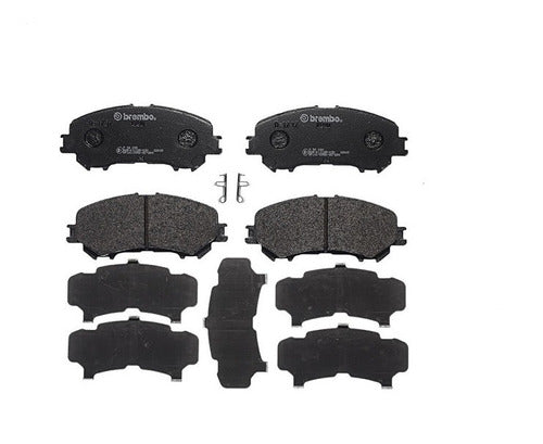 BRE-P56099 - BALATAS <BR> NISSAN ROGUE 2019-2014 <BR> X-TRAIL 2019-2014 <BR> RENAULT KOLEOS 2020-2017 <BR> BALATA DELANTERO