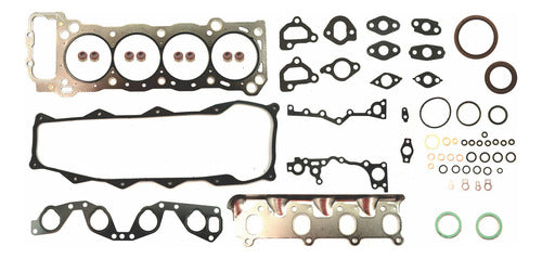 FSX-8040345 - JUEGO DE EMPAQUES <BR> TOYOTA HIACE L4 2.4 L. 8 V. SOHC 2RZE 1989-1995 <BR> TOYOTA HILUX L4 2.4 L. 8 V. SOHC 2RZE 1989-1995