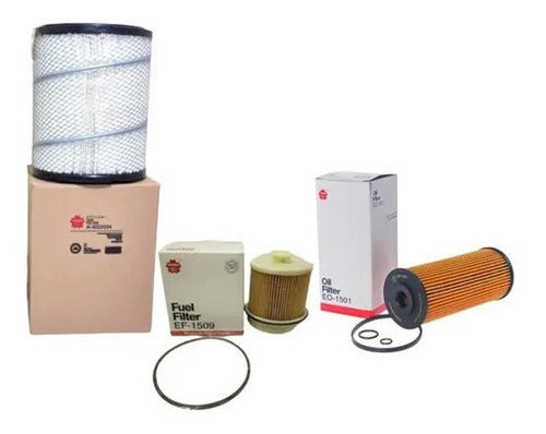 SAK-K-15330BP - KIT DE FILTROS <BR> ELF 200 / 300 4 CIL 4JJI-TC 3.0L (DIESEL) 2006/2020