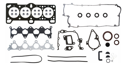 FSX-3640075 - JUEGO DE EMPAQUES - DODGE ATTITUDE L4 1.6 L. 16 V. DOHC G4ED 2008-2010 - KIA RIO L4 1.6 L. 16 V. DOHC G4ED 2006-2011 - KIA RIO5 L4 1.6 L. 16 V. DOHC G4ED 2006-2011