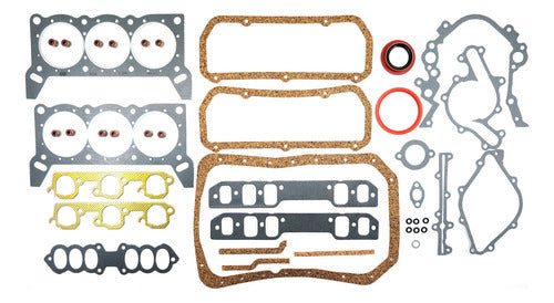 FSX-2662072 - JUEGO DE EMPAQUES - FORD TAURUS V6 3.8 L. 12 V. OHV 1988 - LINCOLN CONTINENTAL V6 3.8 L. 12 V. OHV 1988 - MERCURY SABLE V6 3.8 L. 12 V. OHV 1988